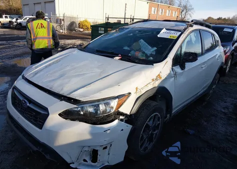 2020 Subaru Crosstrek Premium from USA, damaged, VIN JF2GTAPC9L8217386